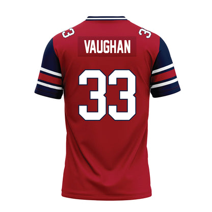 Liberty - NCAA Football : Aidan Vaughan - Red Premium Football Jersey