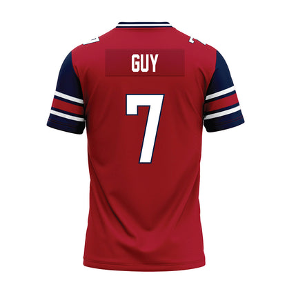 Liberty - NCAA Football : Izaiah Guy - Red Premium Football Jersey-1