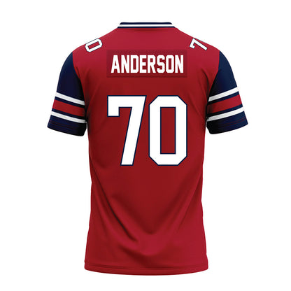Liberty - NCAA Football : Austin Anderson - Red Premium Football Jersey-1