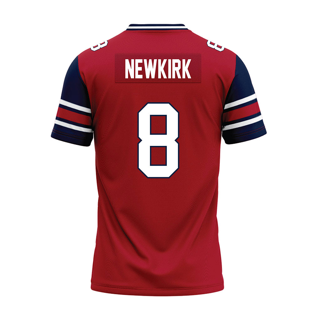 Liberty - NCAA Football : Nasir Newkirk - Red Premium Football Jersey-1