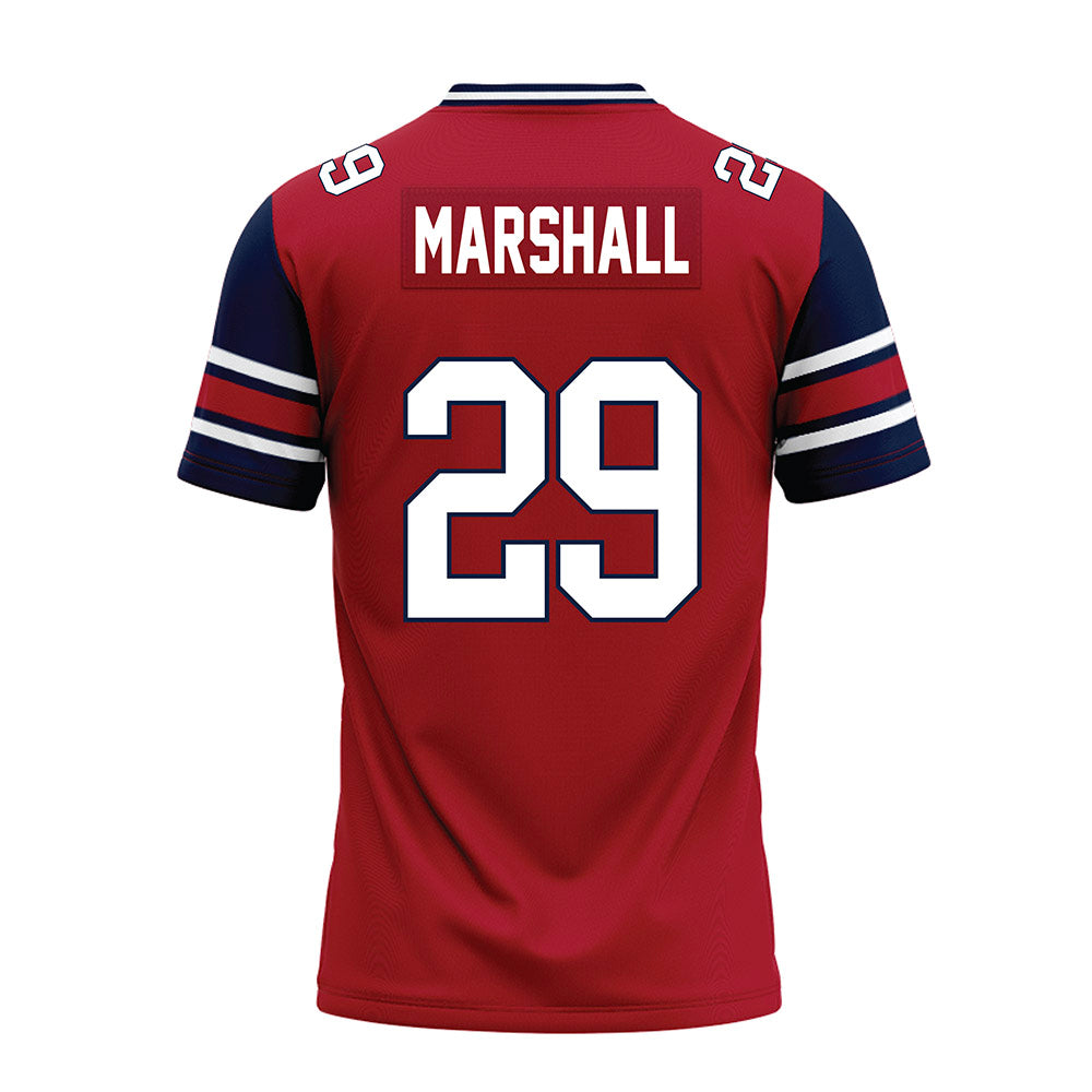 Liberty - NCAA Football : Justin Marshall - Red Premium Football Jersey-1