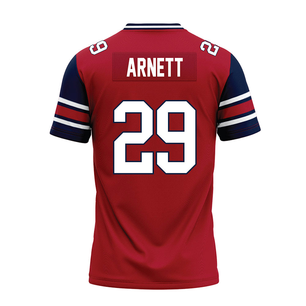 Liberty - NCAA Football : Tony Arnett - Red Premium Football Jersey-1