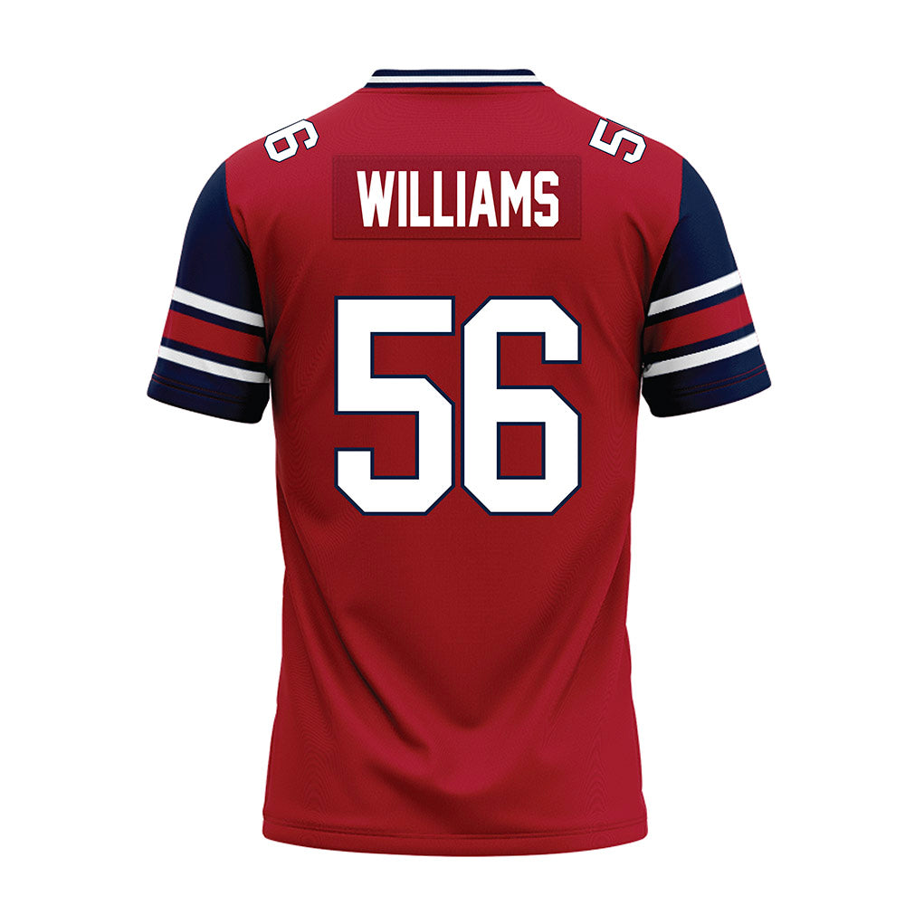 Liberty - NCAA Football : Christian Williams - Red Premium Football Jersey-1