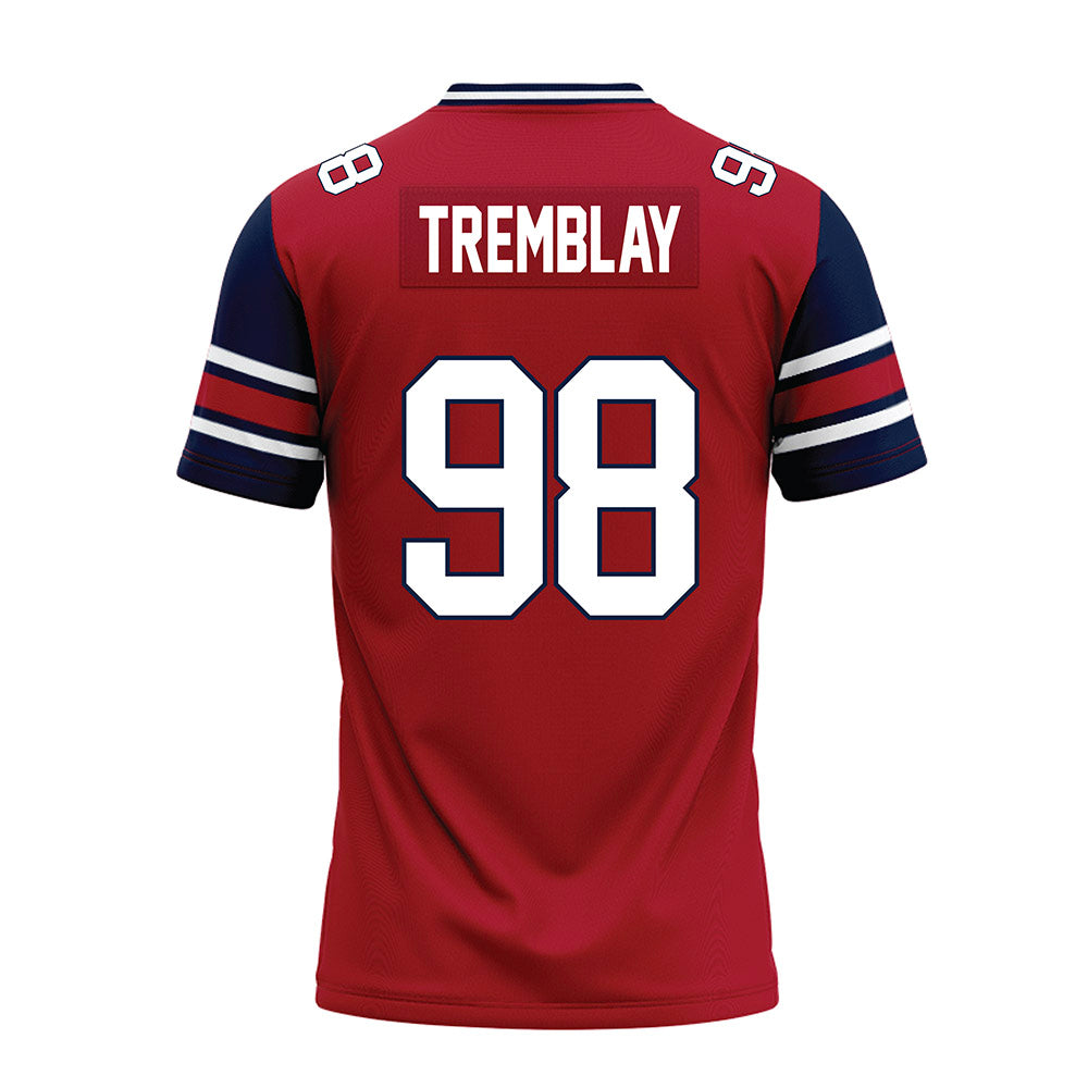 Liberty - NCAA Football : Austin Tremblay - Red Premium Football Jersey-1
