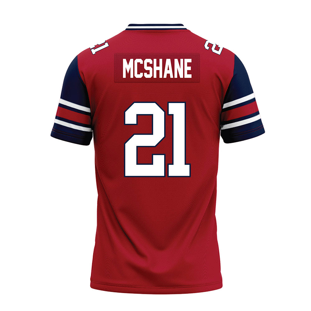 Liberty - NCAA Football : Ashton McShane - Red Premium Football Jersey-1