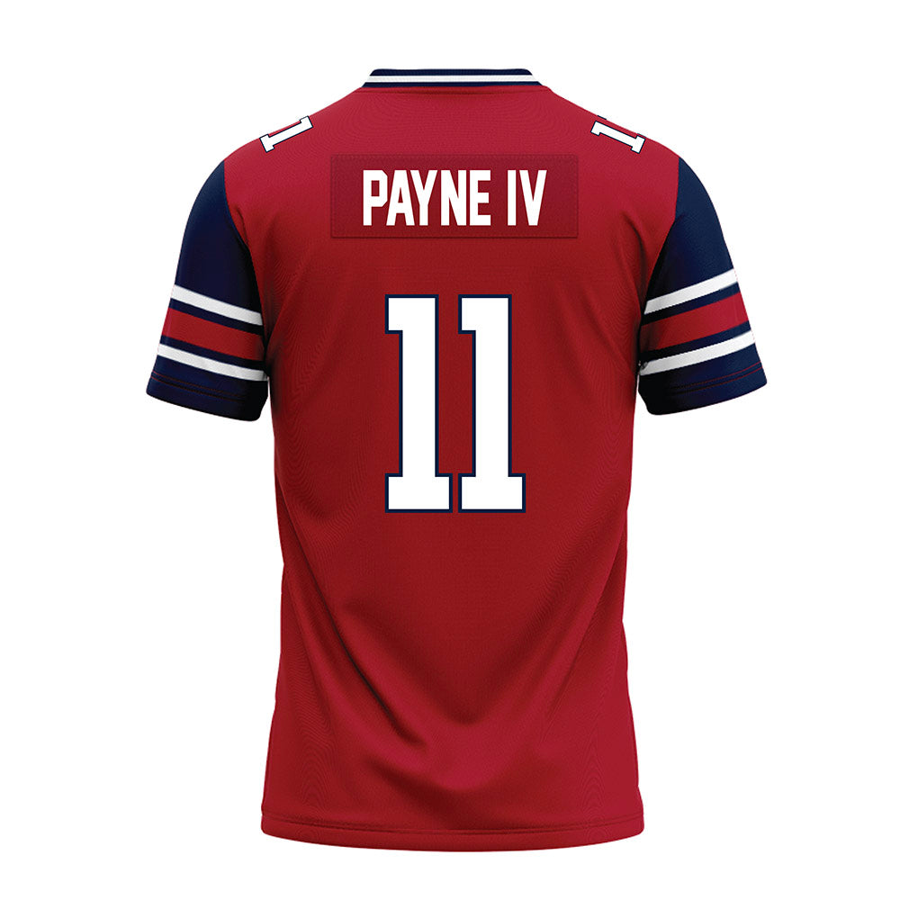 Liberty - NCAA Football : Lorenzo Payne IV - Red Premium Football Jersey-1