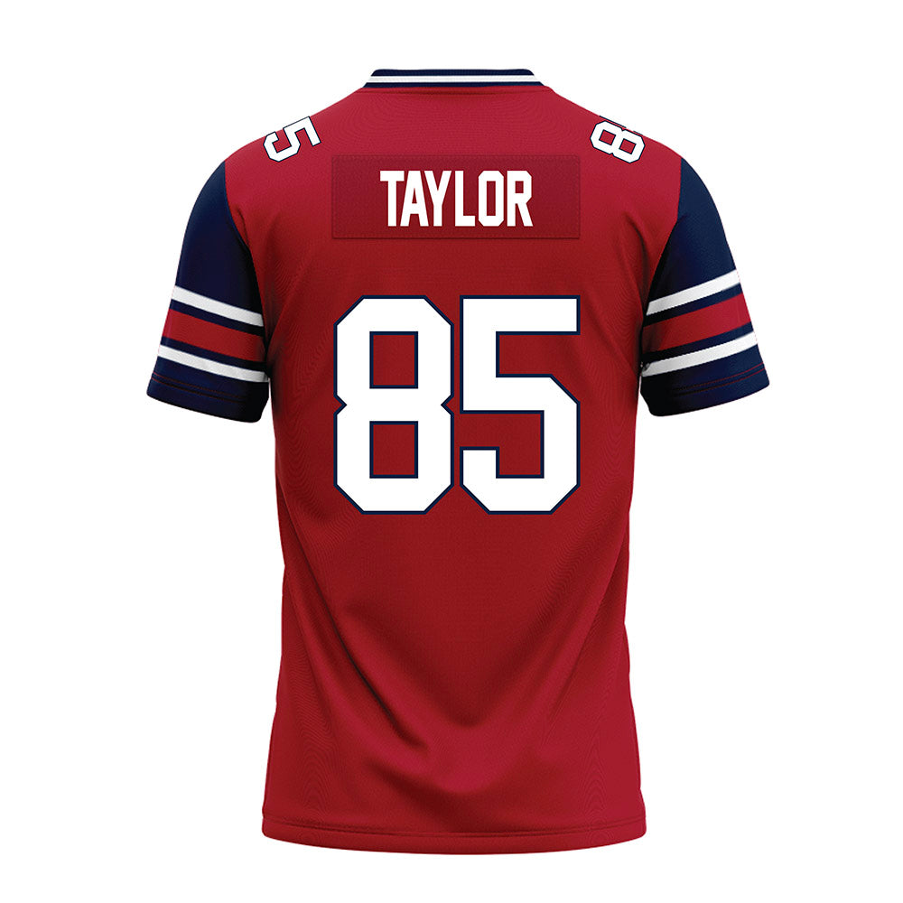 Liberty - NCAA Football : Kam Taylor - Red Premium Football Jersey-1