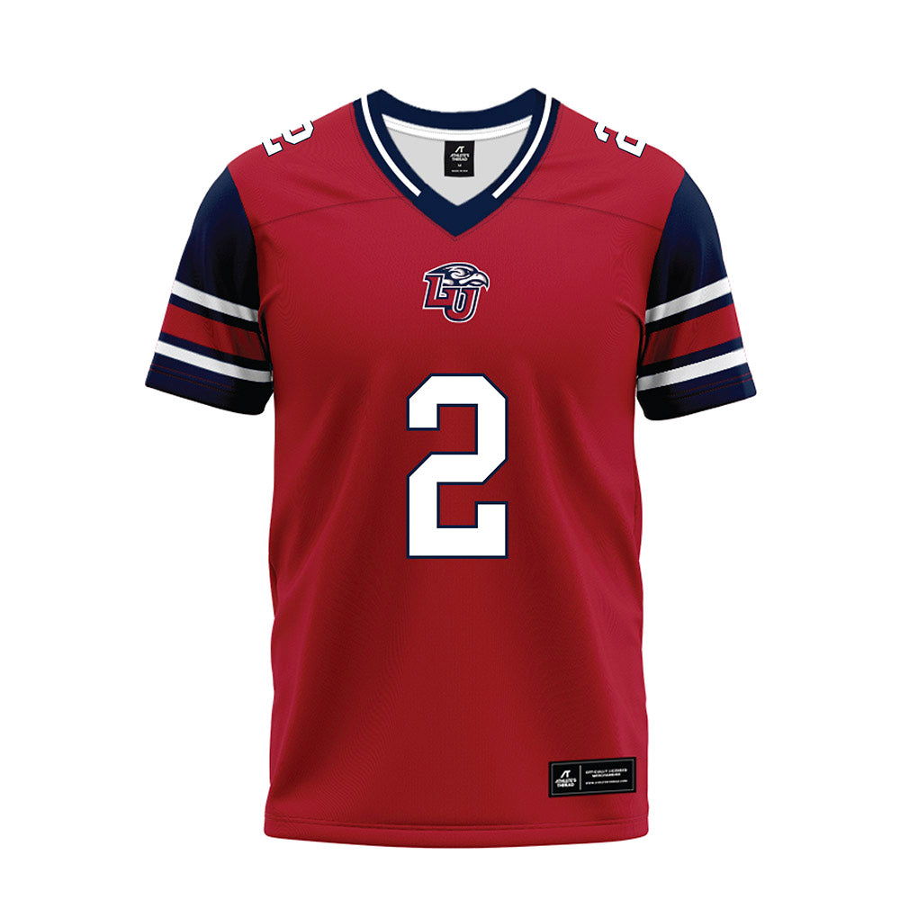 Liberty - NCAA Football : Jiquavious Marshall - Red Premium Football Jersey-0