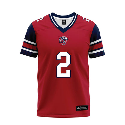 Liberty - NCAA Football : Jiquavious Marshall - Red Premium Football Jersey-0