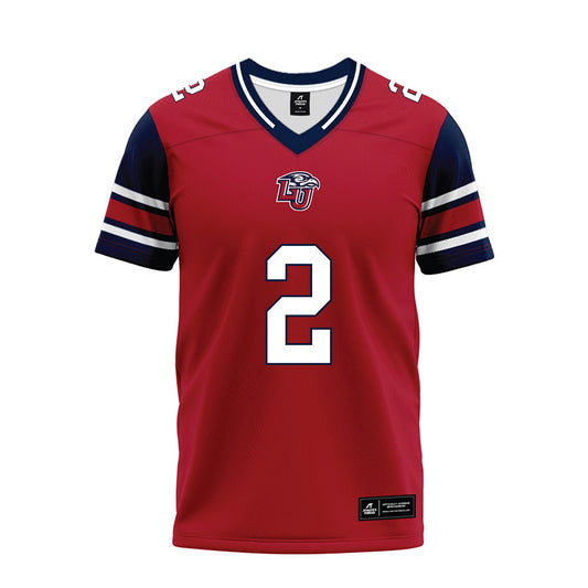 Liberty - NCAA Football : Jiquavious Marshall - Red Premium Football Jersey-0