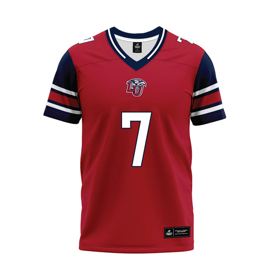 Liberty - NCAA Football : Peyton Jones - Red Premium Football Jersey-0