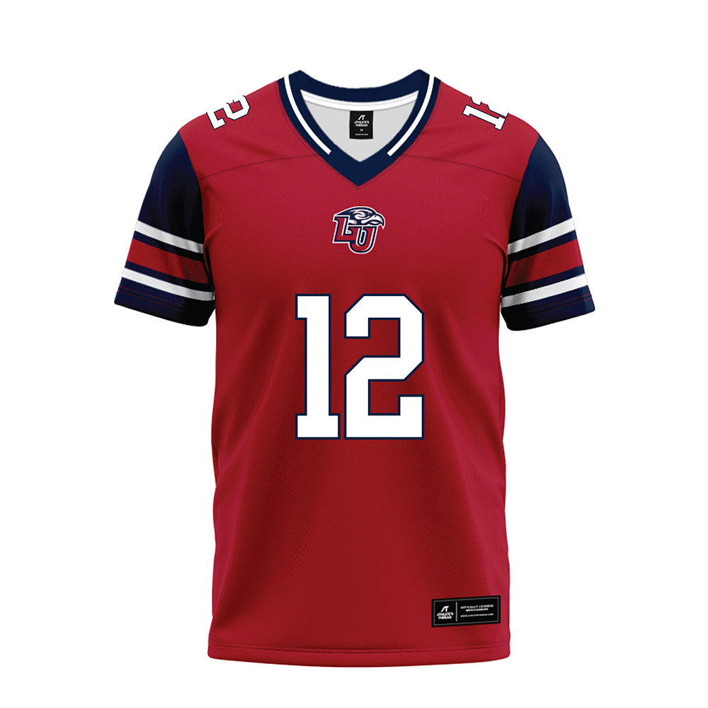 Liberty - NCAA Football : Prince Cottonham - Red Premium Football Jersey-0