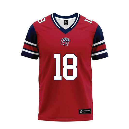 Liberty - NCAA Football : Jachin Davis - Red Premium Football Jersey-0