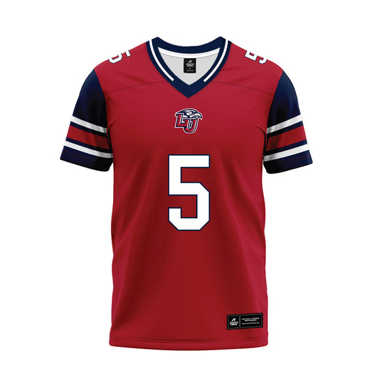 Liberty - NCAA Football : Deshawn Purdie - Red Premium Football Jersey-0