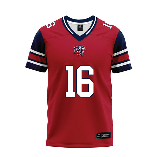 Liberty - NCAA Football : Tyrell Gainey - Red Premium Football Jersey-0