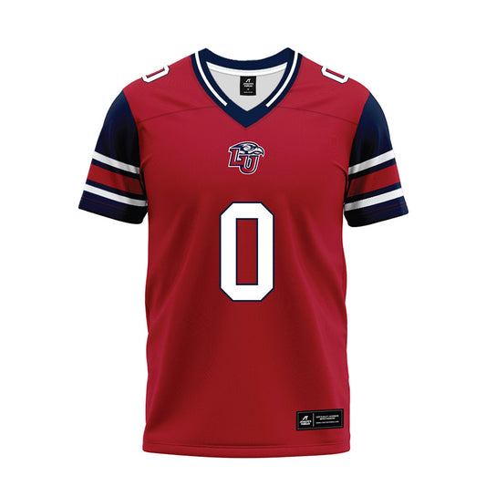 Liberty - NCAA Football : D-Icey Hopkins - Red Premium Football Jersey-0
