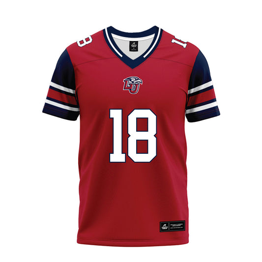 Liberty - NCAA Football : Aaron Hester - Red Premium Football Jersey-0