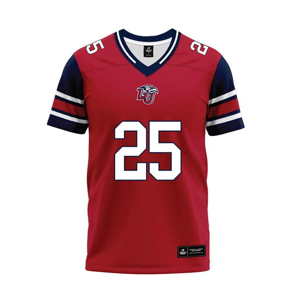 Liberty - NCAA Football : Jaleel Parker - Red Premium Football Jersey-0