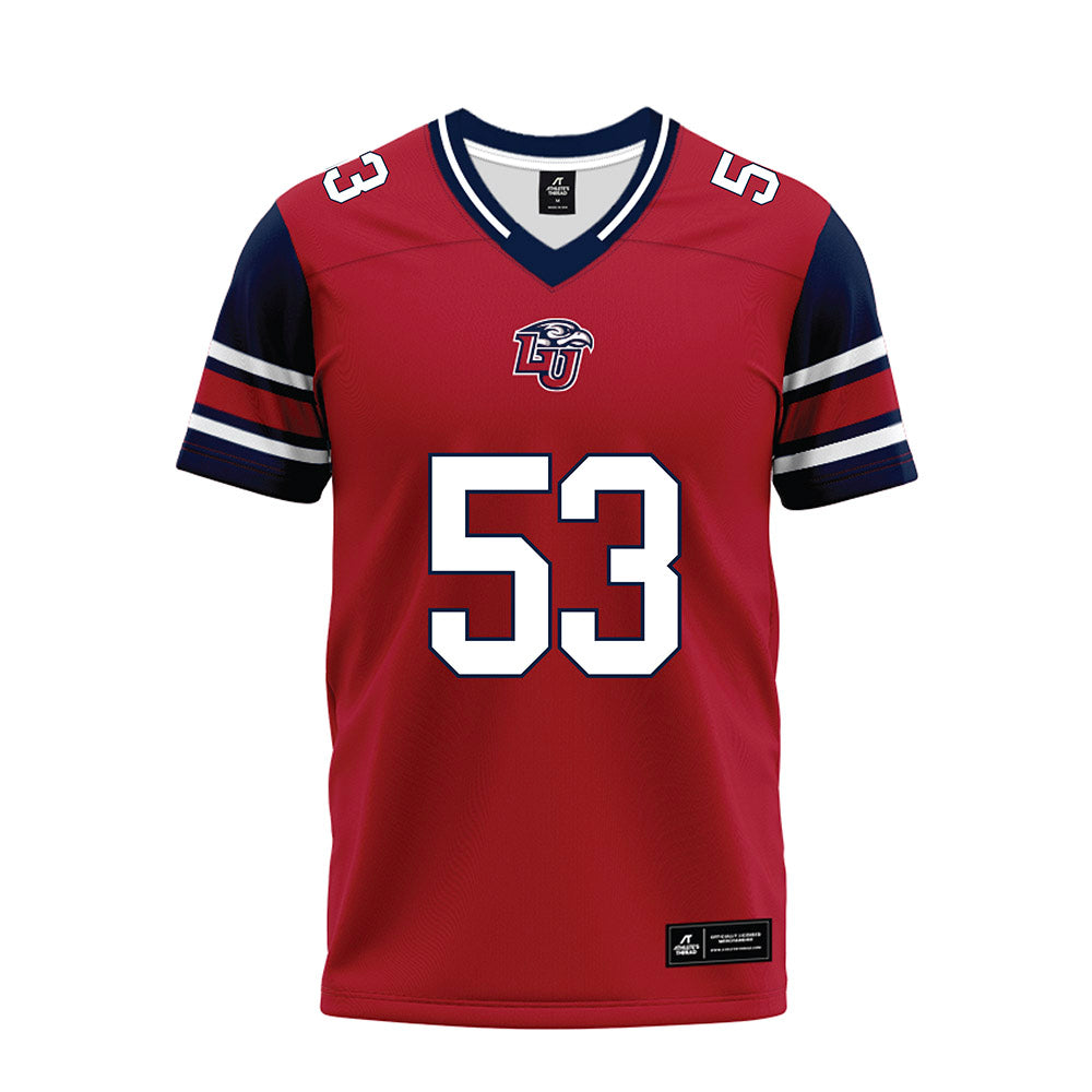 Liberty - NCAA Football : Alex Birchmeier - Red Premium Football Jersey-0