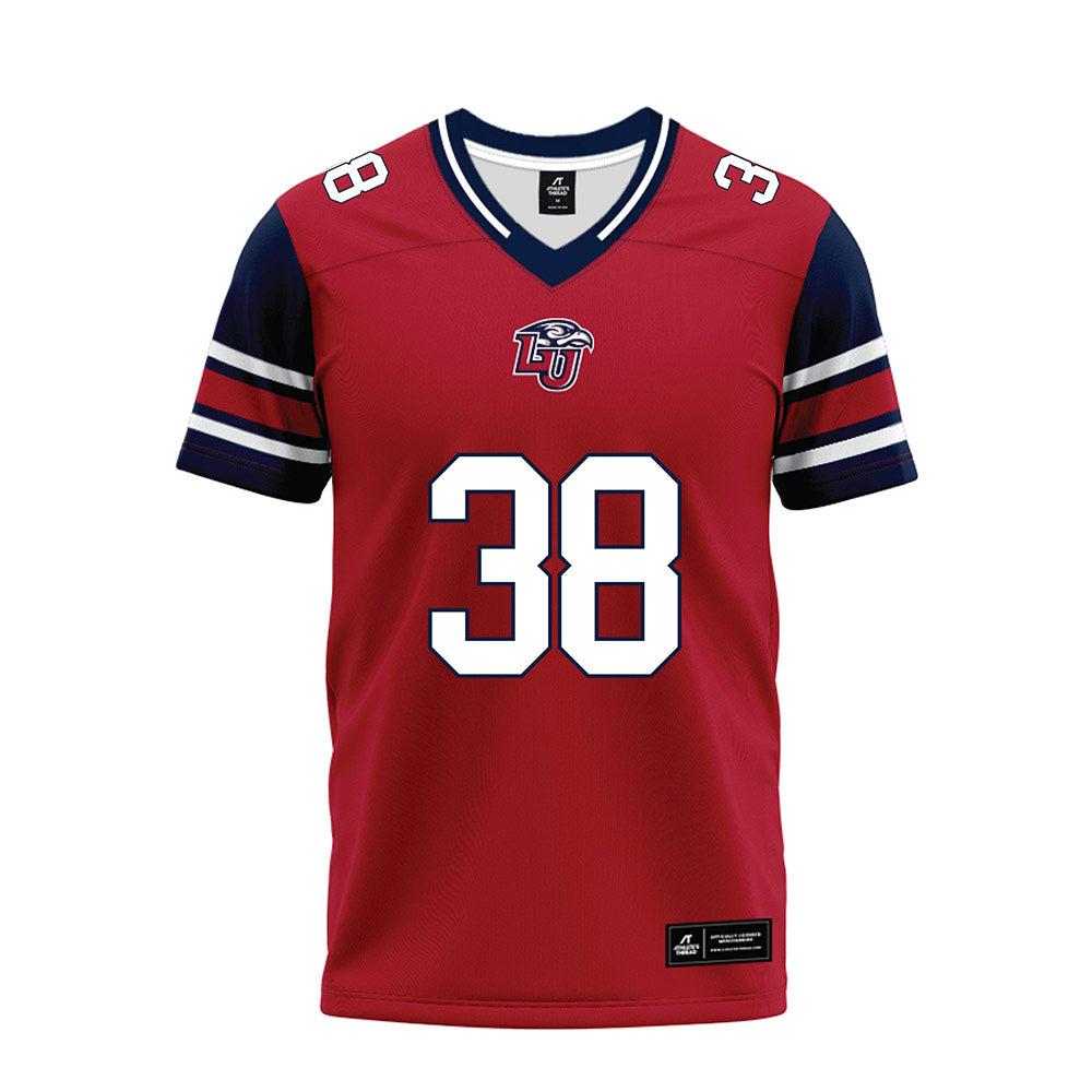 Liberty - NCAA Football : Tre Lawing - Red Premium Football Jersey-0
