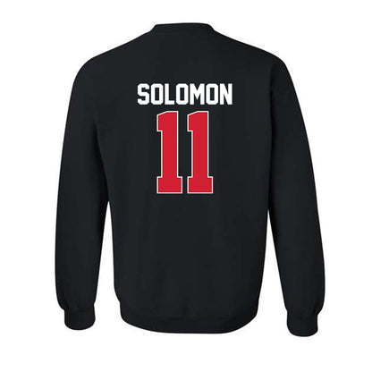 Youngstown State - NCAA Football : Mike Solomon - Classic Shersey Crewneck Sweatshirt-1
