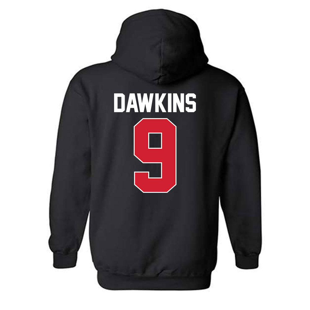 Youngstown State - NCAA Men's Basketball : Bryson Dawkins - Classic Shersey Hooded Sweatshirt-1