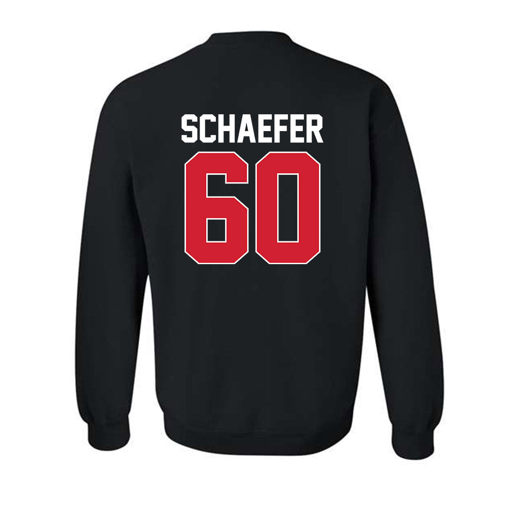Youngstown State - NCAA Football : Bo Schaefer - Classic Shersey Crewneck Sweatshirt-1