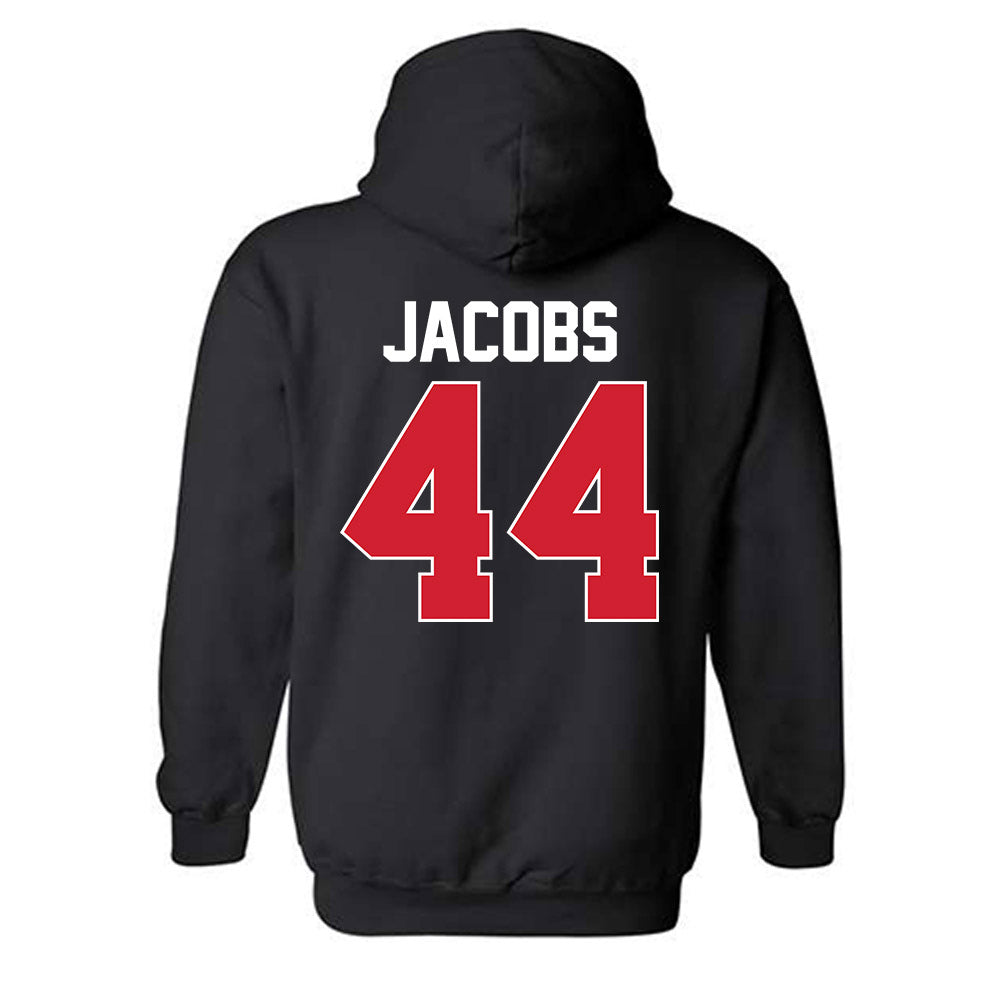 Youngstown State - NCAA Football : Parker Jacobs - Classic Shersey Hooded Sweatshirt-1