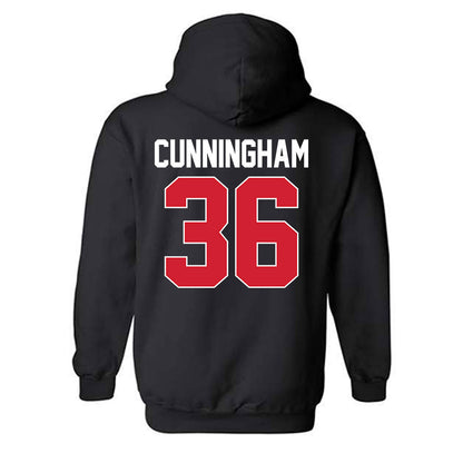Youngstown State - NCAA Football : Carson Cunningham - Classic Shersey Hooded Sweatshirt-1