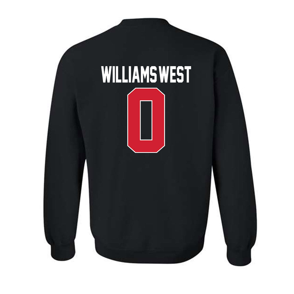 Youngstown State - NCAA Football : Jussiah Williams-West - Classic Shersey Crewneck Sweatshirt-1