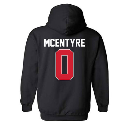 Youngstown State - NCAA Men's Track & Field : Jake McEntyre - Classic Shersey Hooded Sweatshirt-1