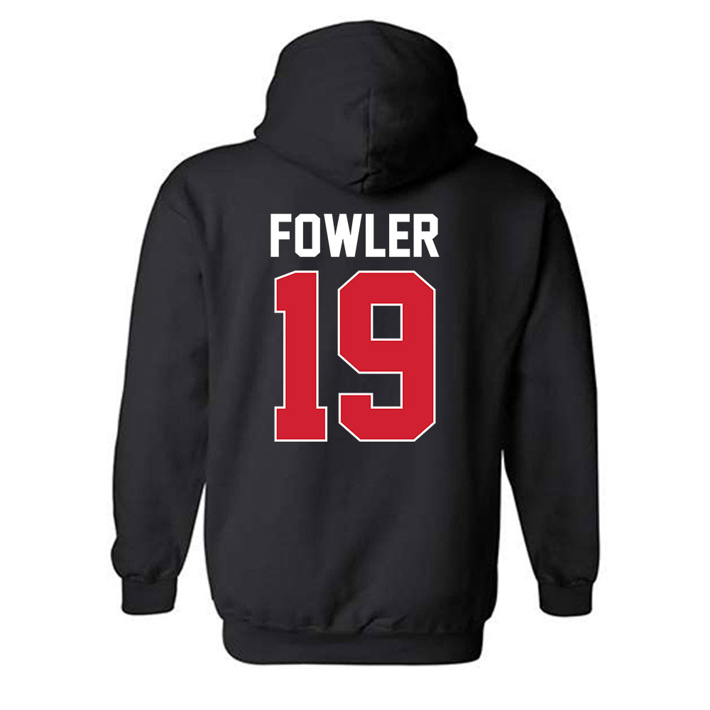 Youngstown State - NCAA Baseball : Thomas Fowler - Classic Shersey Hooded Sweatshirt-1