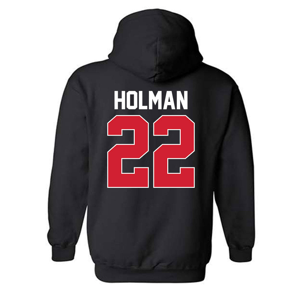 Youngstown State - NCAA Football : Dev Holman - Classic Shersey Hooded Sweatshirt-1