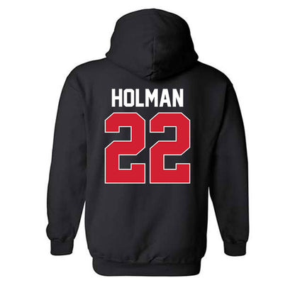 Youngstown State - NCAA Football : Dev Holman - Classic Shersey Hooded Sweatshirt-1