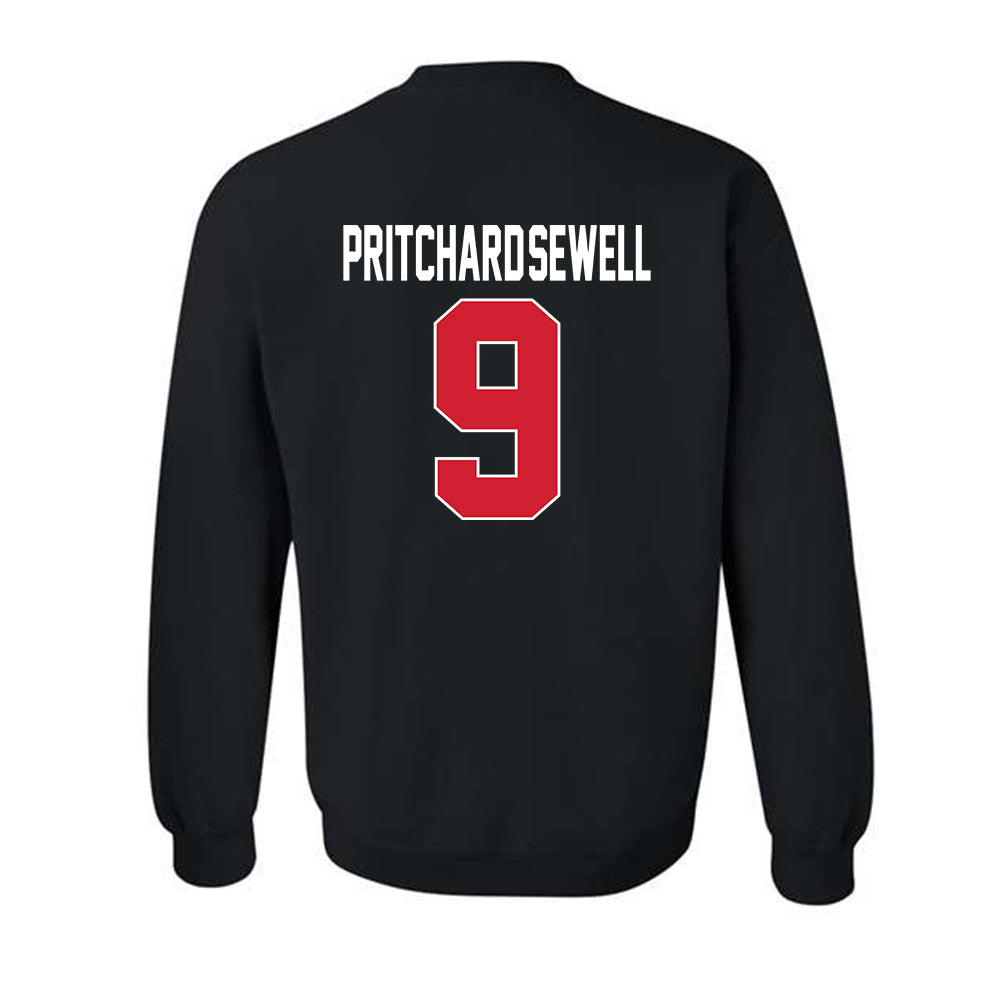 Youngstown State - NCAA Football : Jordan Pritchard-Sewell - Classic Shersey Crewneck Sweatshirt-1