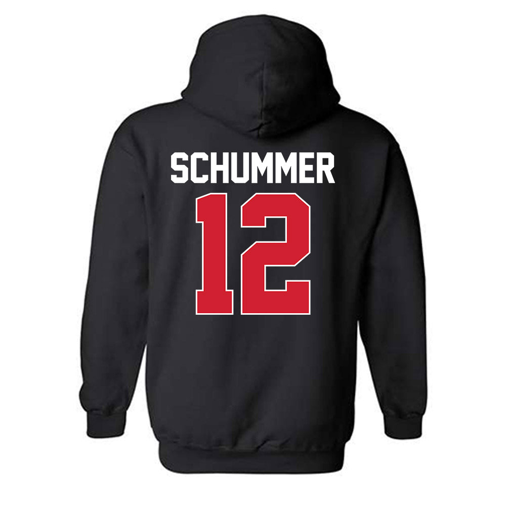 Youngstown State - NCAA Baseball : Ryan Schummer - Classic Shersey Hooded Sweatshirt-1