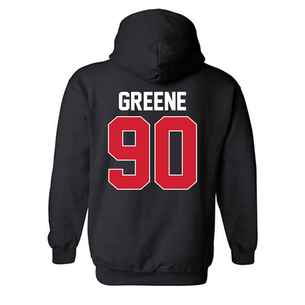 Youngstown State - NCAA Football : Conlan Greene - Classic Shersey Hooded Sweatshirt-1