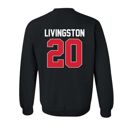 Youngstown State - NCAA Men's Basketball : Jamar Livingston - Classic Shersey Crewneck Sweatshirt-1