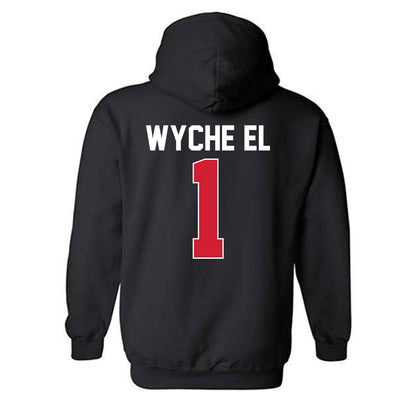 Youngstown State - NCAA Football : Lynn Wyche El - Classic Shersey Hooded Sweatshirt-1