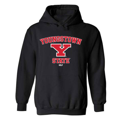Youngstown State - NCAA Women's Golf : Hailey Boss - Classic Shersey Hooded Sweatshirt-0