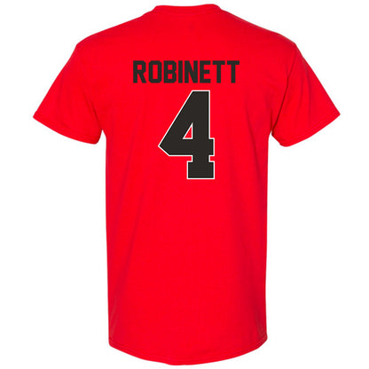 Youngstown State - NCAA Men's Basketball : Tyler Robinett - Classic Shersey T-Shirt-1