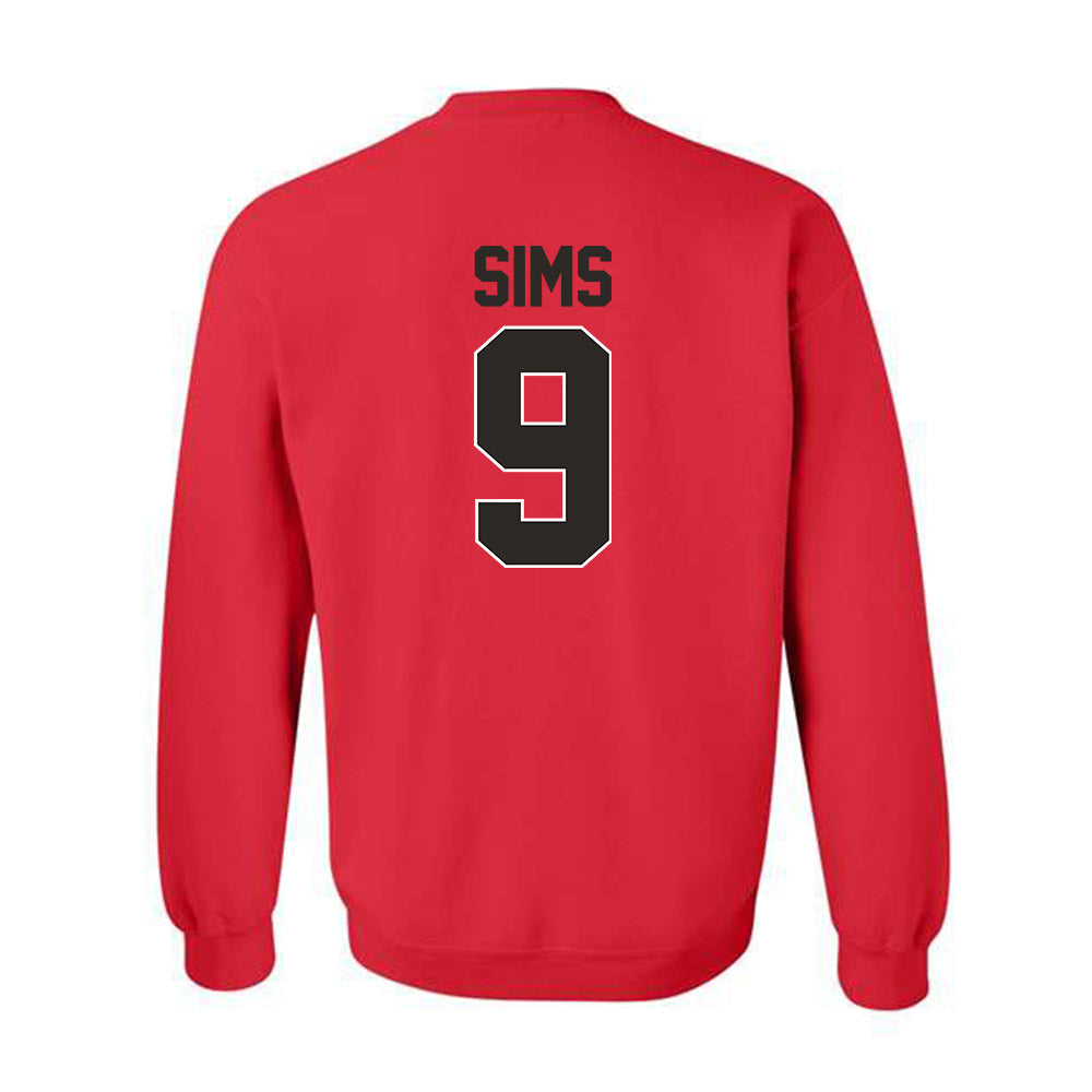Youngstown State - NCAA Baseball : Kyan Sims - Classic Shersey Crewneck Sweatshirt-1