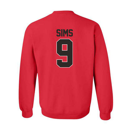Youngstown State - NCAA Baseball : Kyan Sims - Classic Shersey Crewneck Sweatshirt-1