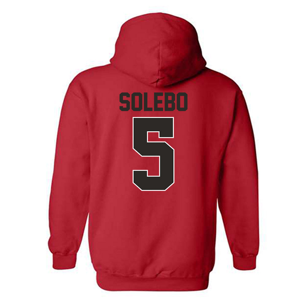Youngstown State - NCAA Men's Basketball : Shaheed Solebo - Classic Shersey Hooded Sweatshirt-1