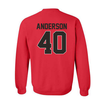 Youngstown State - NCAA Baseball : Brandin Anderson - Classic Shersey Crewneck Sweatshirt-1