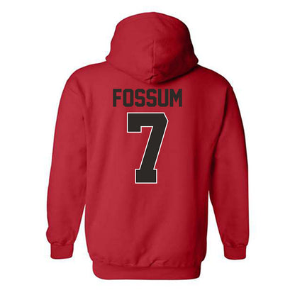 Youngstown State - NCAA Baseball : Kyle Fossum - Classic Shersey Hooded Sweatshirt-1