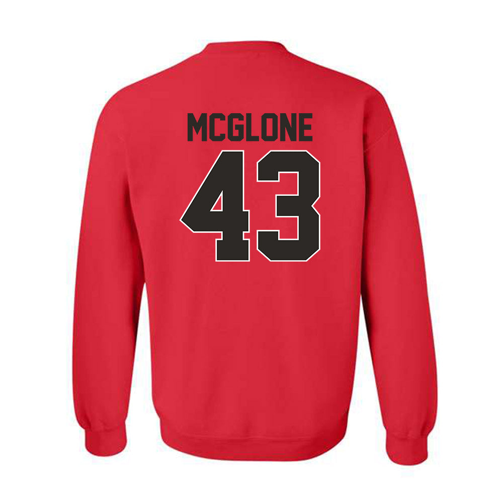 Youngstown State - NCAA Football : Michael McGlone - Classic Shersey Crewneck Sweatshirt-1