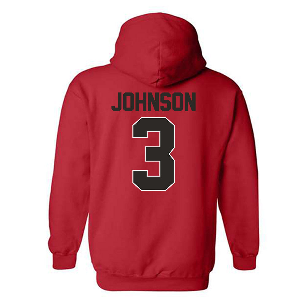 Youngstown State - NCAA Baseball : Jack Johnson - Classic Shersey Hooded Sweatshirt-1