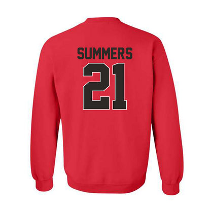 Youngstown State - NCAA Men's Basketball : Elijah Summers - Classic Shersey Crewneck Sweatshirt-1