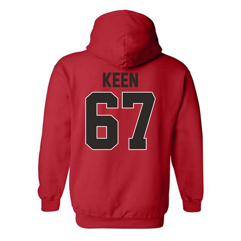 Youngstown State - NCAA Football : Van Keen - Classic Shersey Hooded Sweatshirt-1
